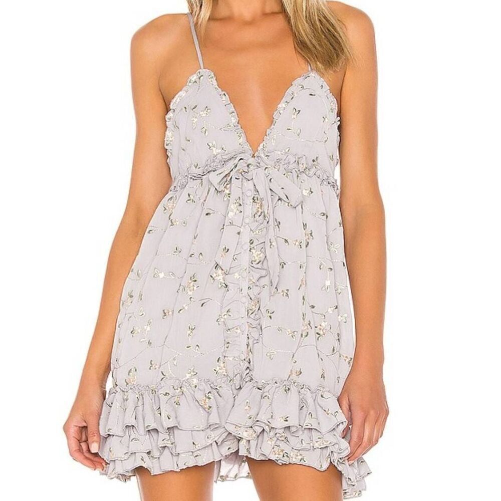 MAJORELLE Penny Dress in Dusty Purple sz XXS